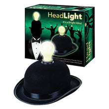 Load image into Gallery viewer, Lightbulb Bowler Hat that Lights Up a Room! - SOLUTIONSpeopleSTORE