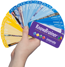 Load image into Gallery viewer, KnowBrainer™ Thinker Tool to Inspire Brainstorming, Creativity and Innovation - SOLUTIONSpeopleSTORE